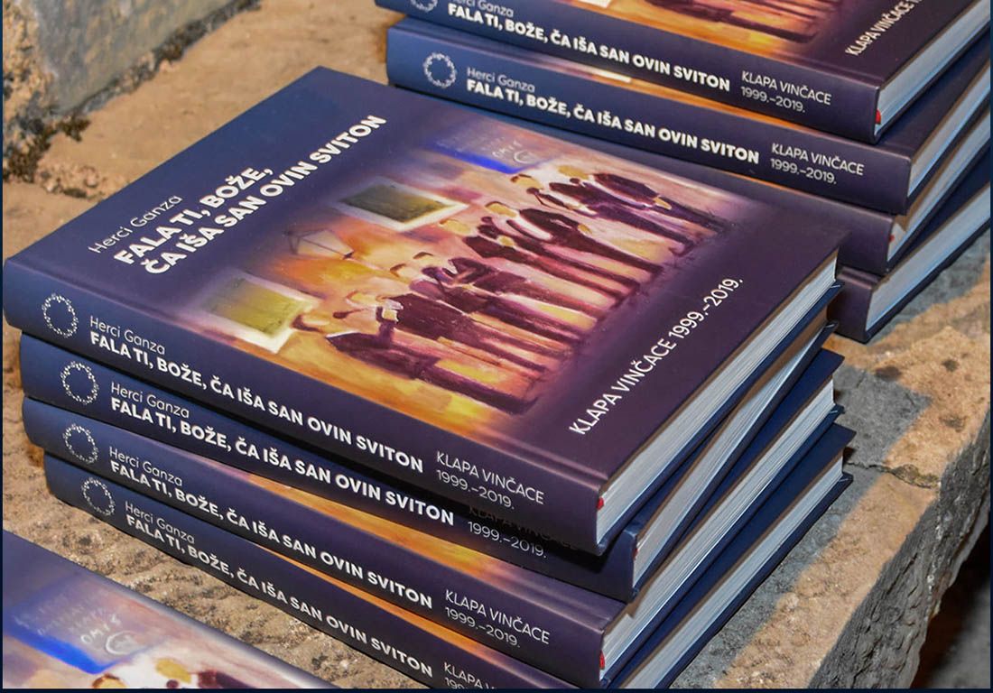 Promocija monografije klape Vinčace – “Fala Ti Bože, ča iša san ovin sviton”
