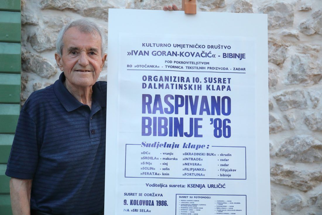 Utemeljitelj kultnog susreta klapa, Šime Šimunić: „Čuvajte kulturnu baštinu predaka, bez nje nas nema, nitko smo i ništa!“