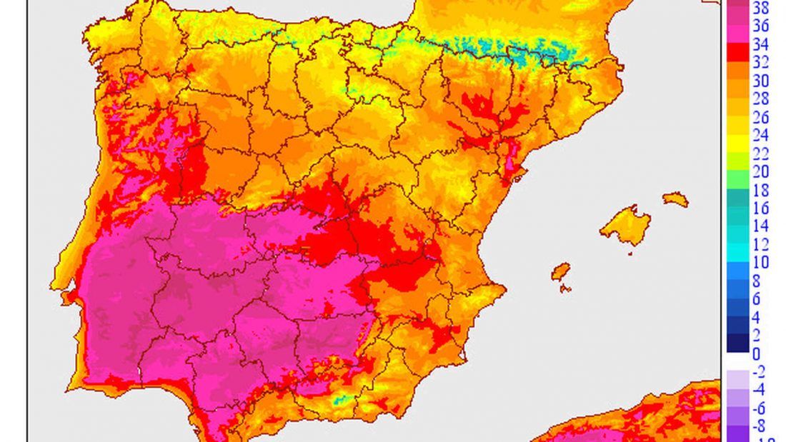 Izmjerena najviša temperatura u Španjolskoj ikad!