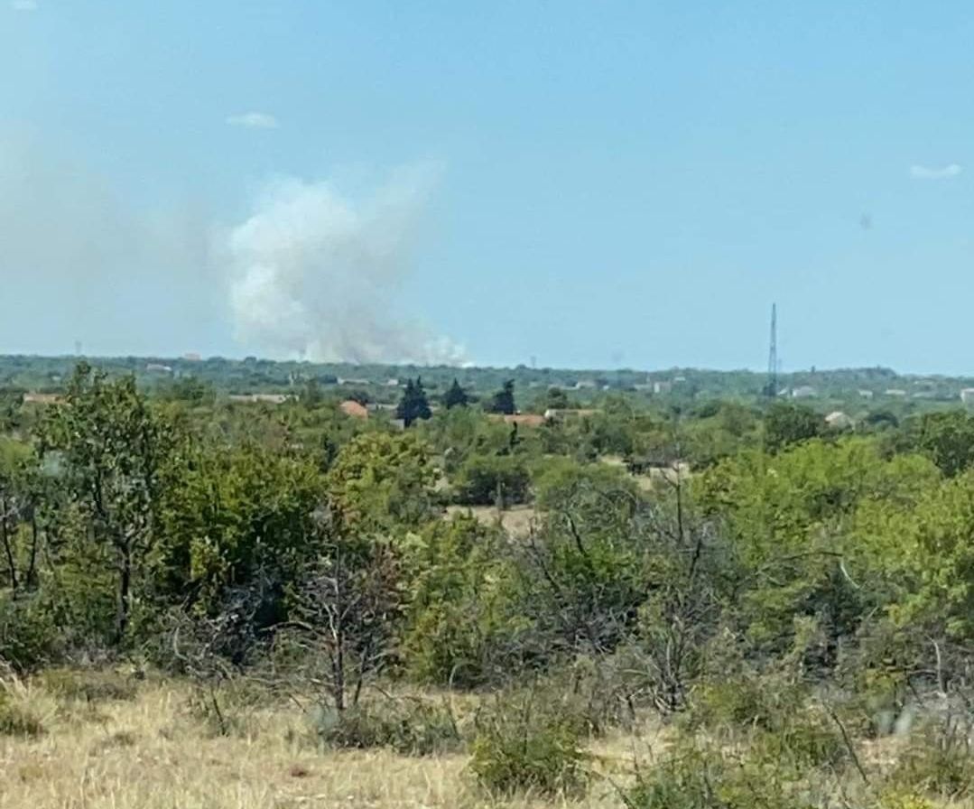 GORI KOD NP KRKA Ponovno se aktivirao već ugašeni požar