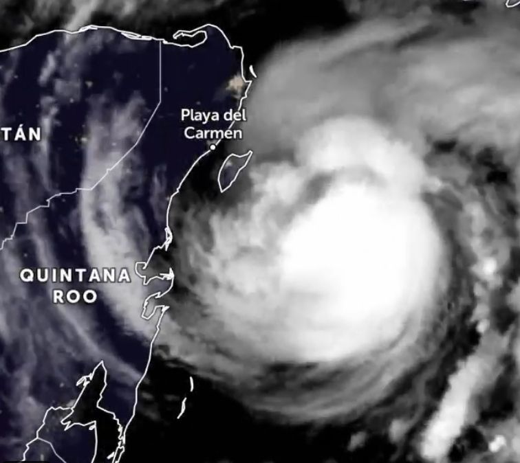 Poluotok Yucatan na udaru uragana Grace