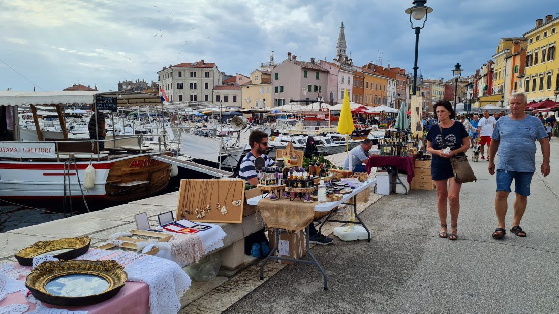 Rovinj proslavio Dan grada uz sajam tradicijskih obrta i festival vina na rivi