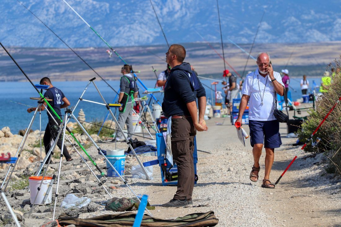 Međužupanijsko prvenstvo U-21 u sportskom ribolovu štapom s obale na otoku Viru