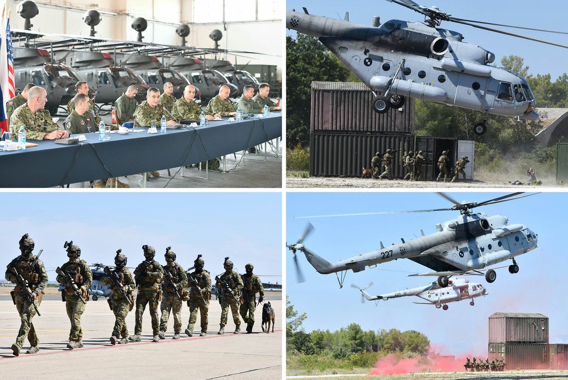 FOTO Zapovjednici specijalnih postrojbi NATO-a u Zemuniku