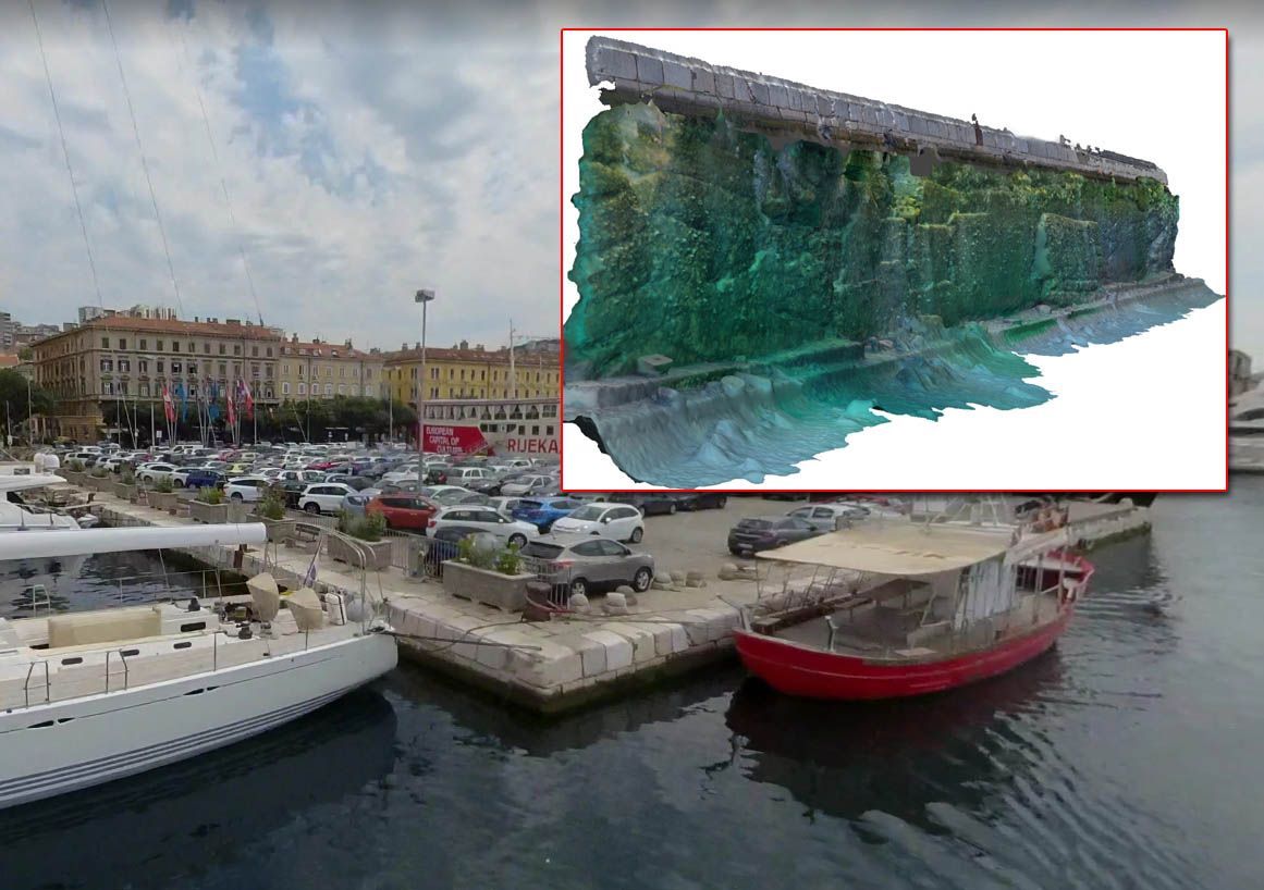 PROJEKT PSAMIDES Novi koncept snimanja podvodne infrastrukture i 3D modeli detekcije oštećenja luka i riva