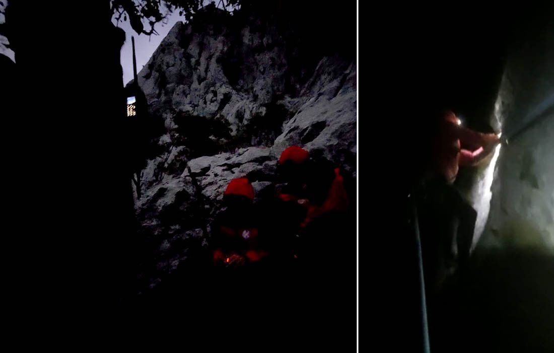 VIDEO Dramatična akcija spašavanja stranih penjača s Velebita po orkanskoj buri!