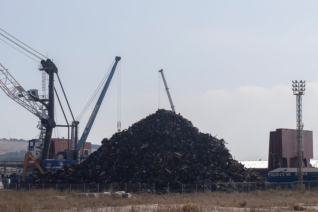 Rastu brda starog željeza za izvoz i u zadarskoj luci