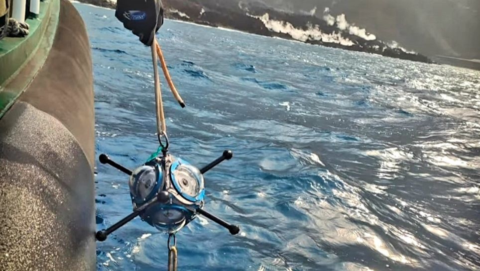 VIDEO Prve podmorske snimke delte lave nastale na otoku La Palma