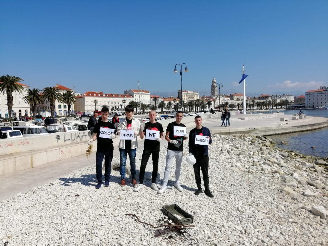 Učenici Pomorske škole iz Splita pokreću jedinstveni ekološki projekt za očuvanje mora