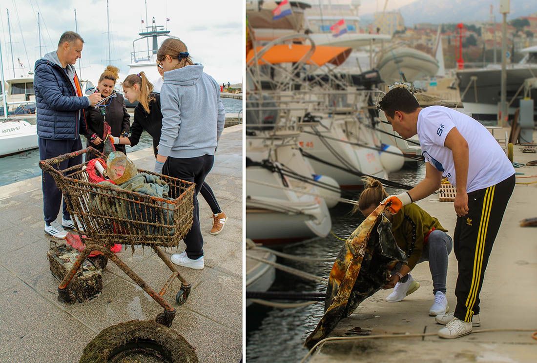 Održana velika akcija čišćenja mora i podmorja splitske marine