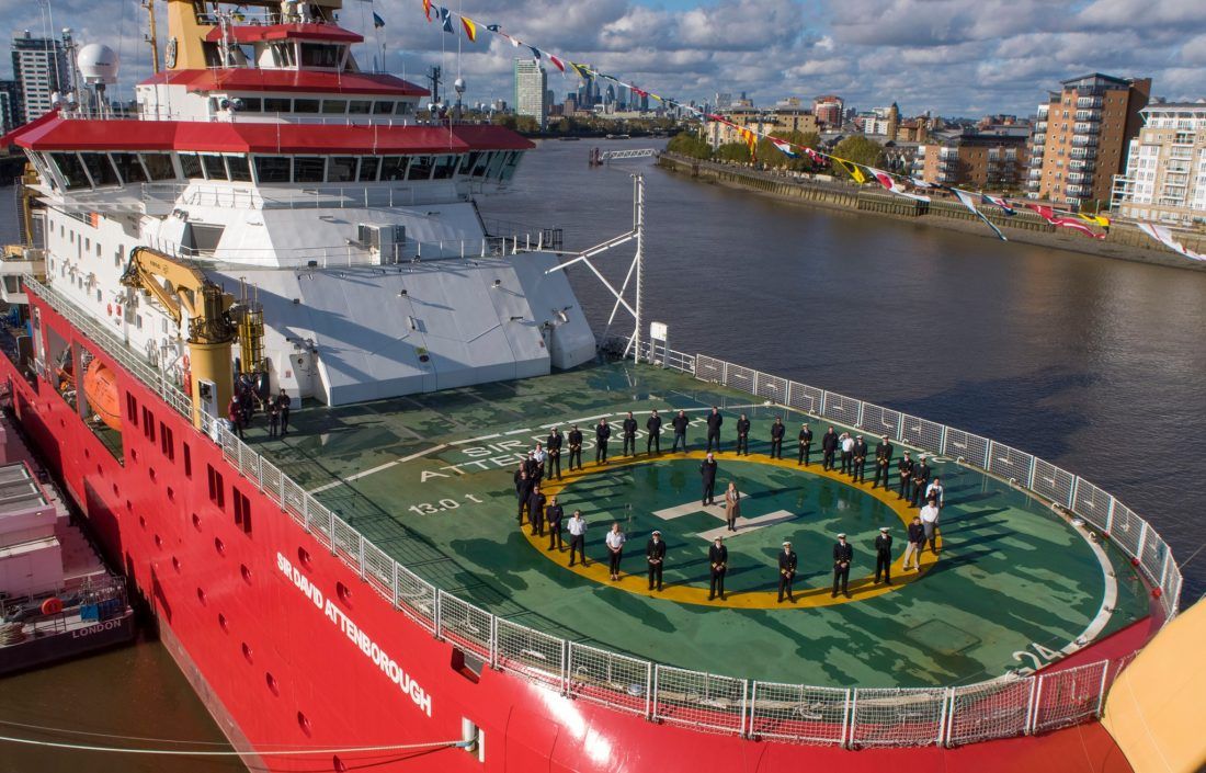 VIDEO Britanski polarni istraživački brod kreće na prvo putovanje do Antarktike