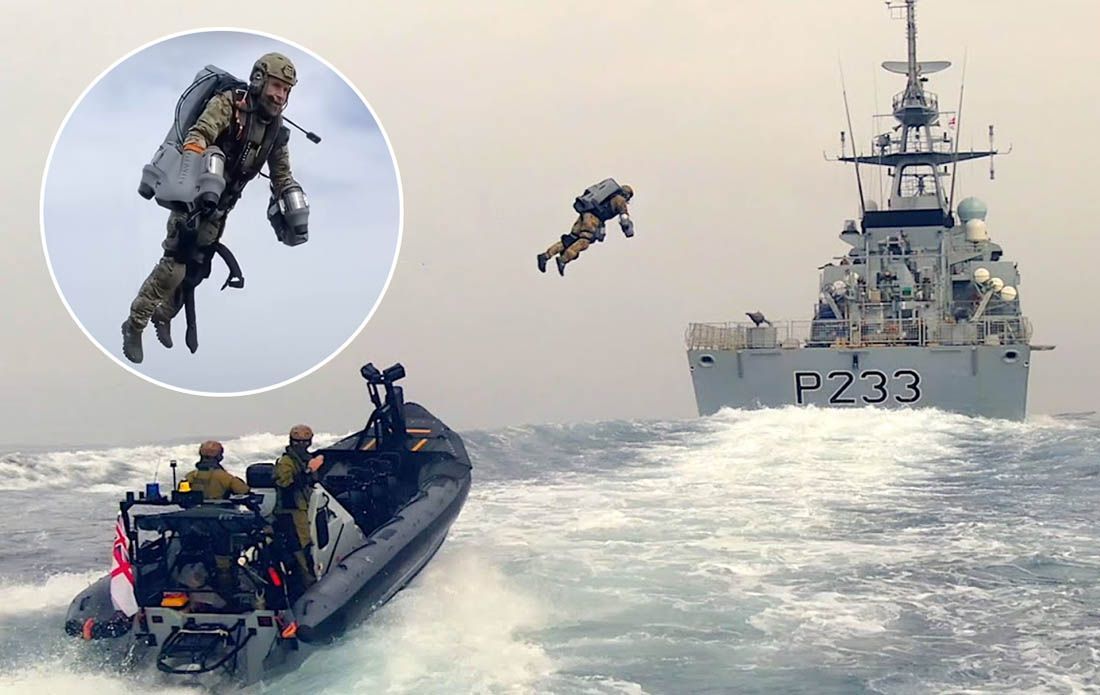 STVARNI IRON MAN Britanska mornarica testira prototip odijela za letenje