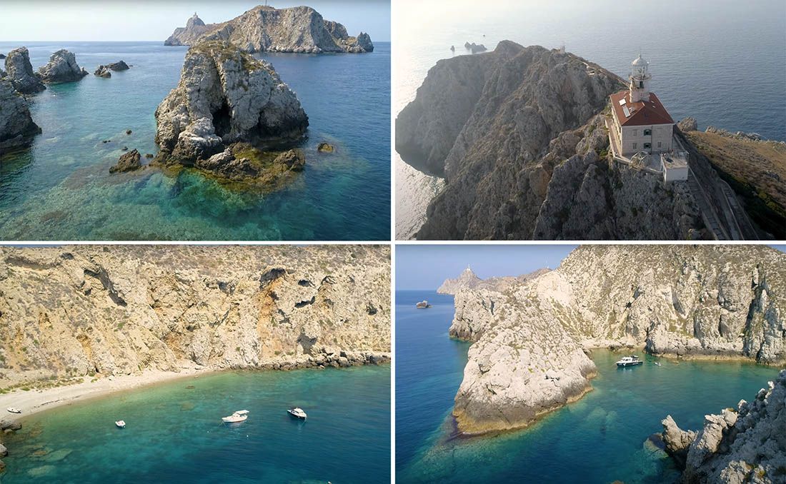 LET PREKO PALAGRUŽE Prijatelji iz Trogira snimili prekrasne kadrove najjužnijeg arhipelaga