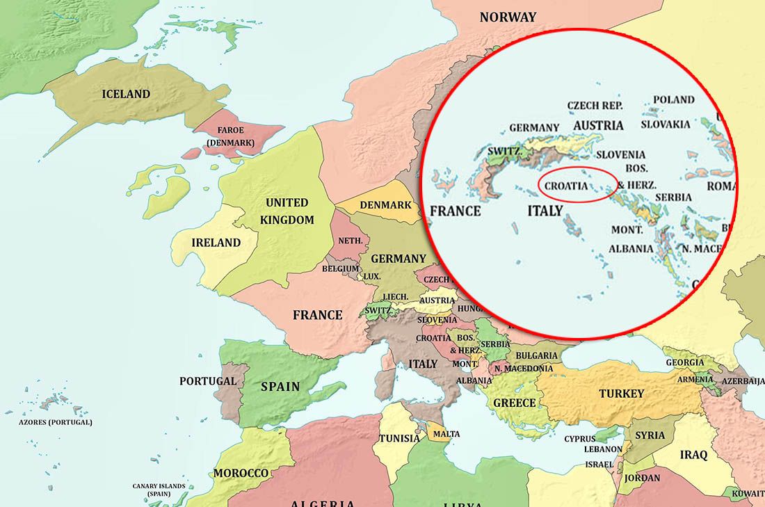 Kako bi izgledali Europa i svijet da je razina mora tisuću metara niža ili viša?
