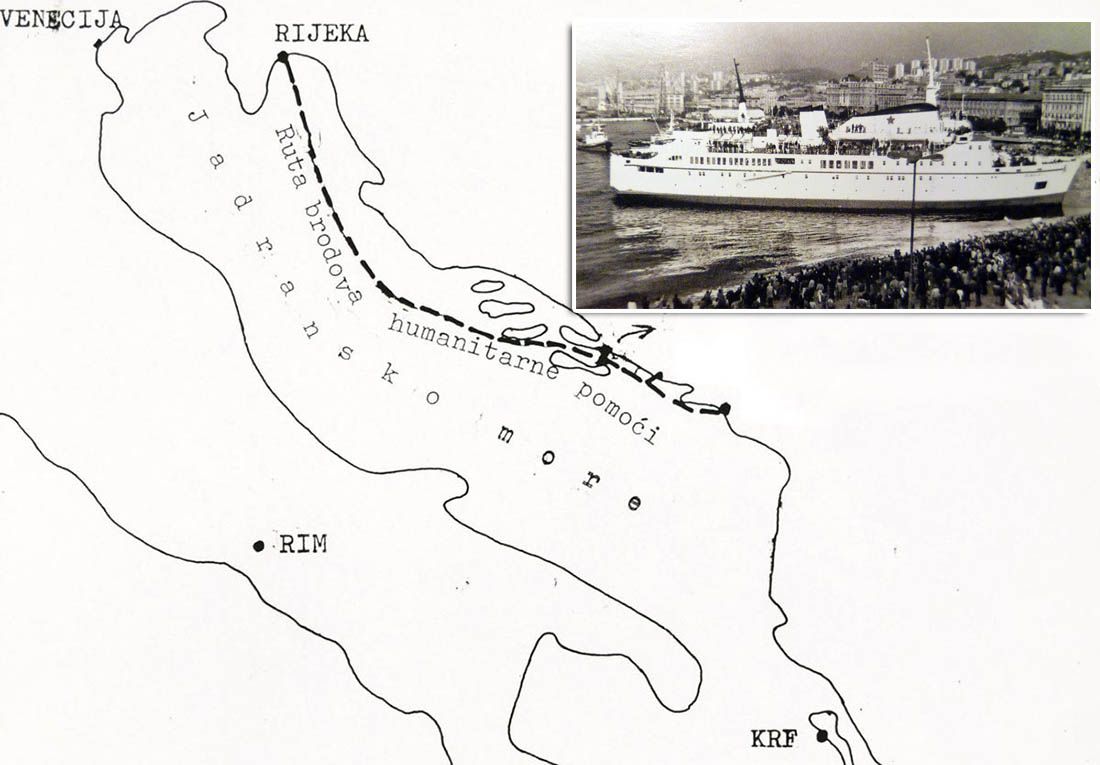 Pomorci s humanitarnih konvoja bili su glavni nositelji “linije života” okruženog Dubrovnika