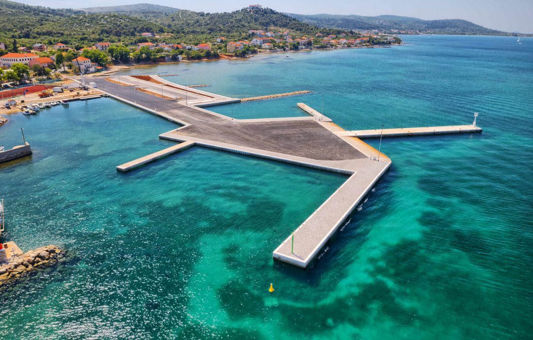 Sutra se svečano otvara nova i moderna trajektna luka Tkon