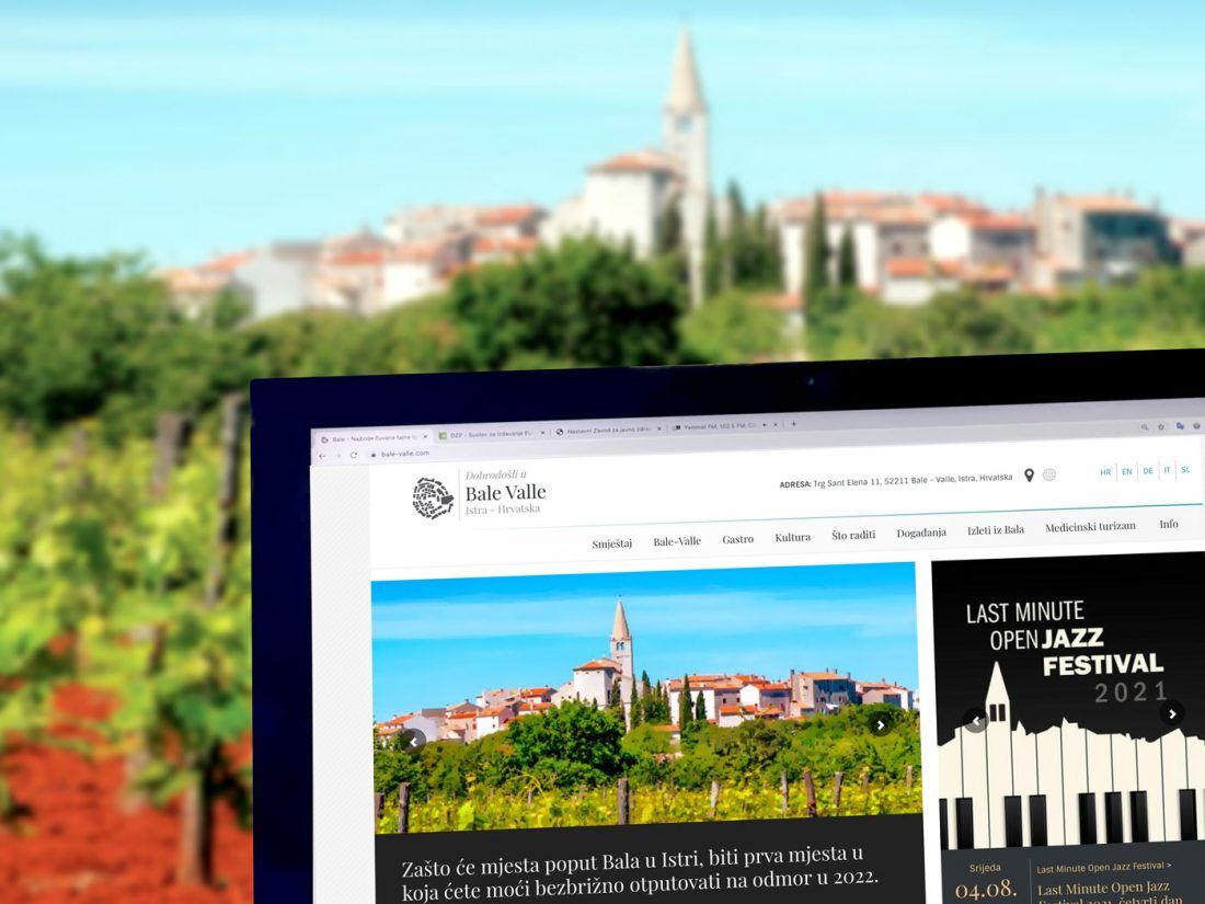 Kako je web stranica istarskog mjesta postala jedna od najboljih promotora održivog razvoja turizma Istre