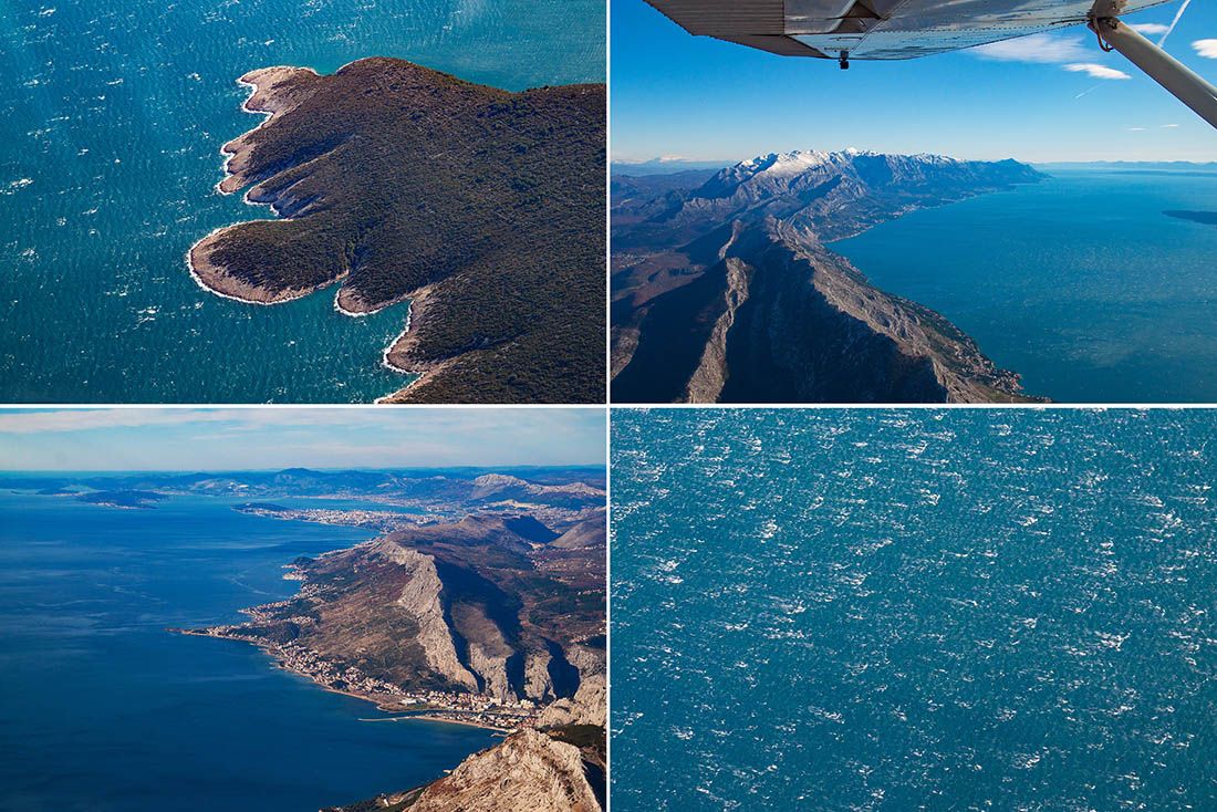 FOTO Splitski fotograf snimio fenomenalne kadrove burom okupanog Splita, Omiša, Biokova, Brača…