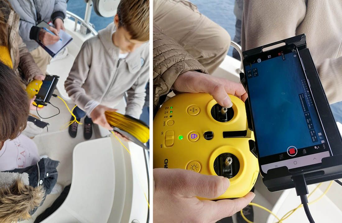 Lastovska djeca robotom istražuju podmorje Parka prirode