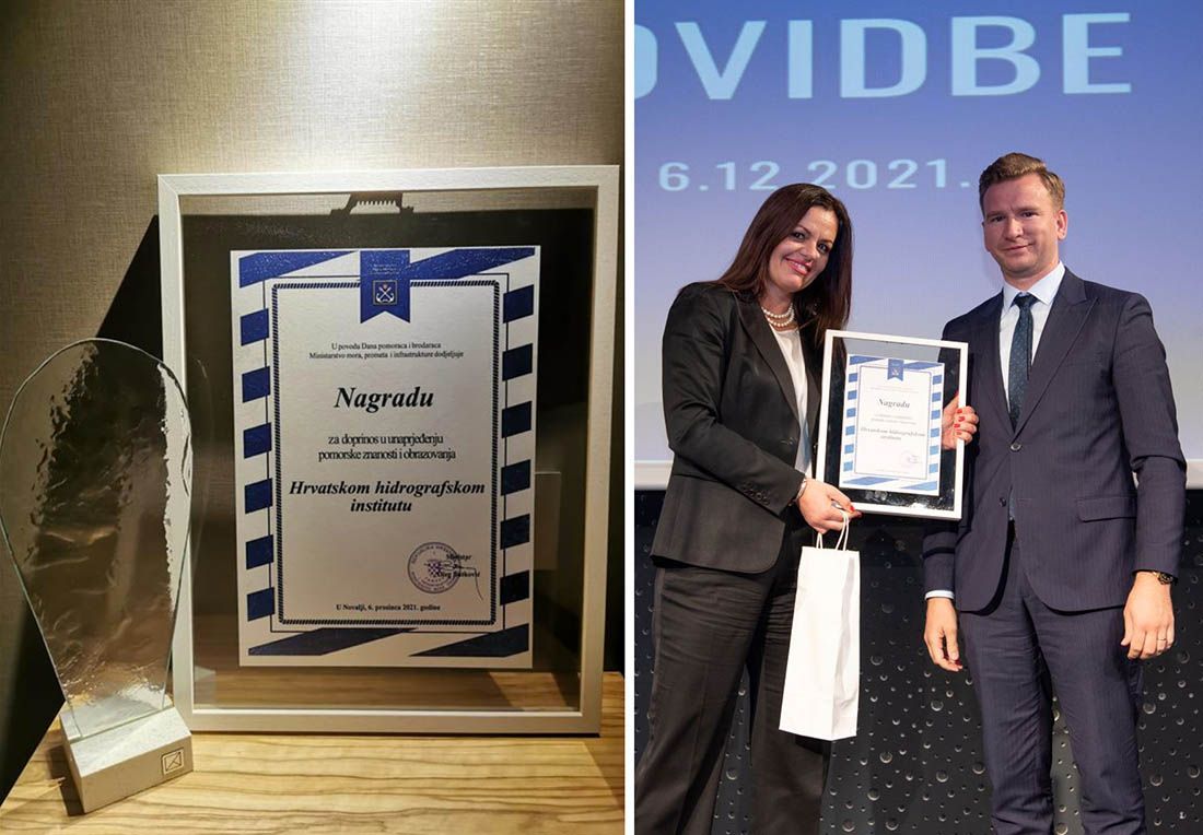 Hidrografskom institutu priznanje za doprinos u unaprjeđenju pomorske znanosti i obrazovanja