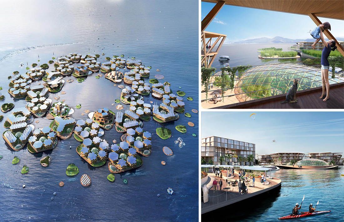 OCEANIX – PRVI PLUTAJUĆI GRAD NA SVIJETU Kao odgovor na porast razine mora, dobio zeleno svjetlo UN-a
