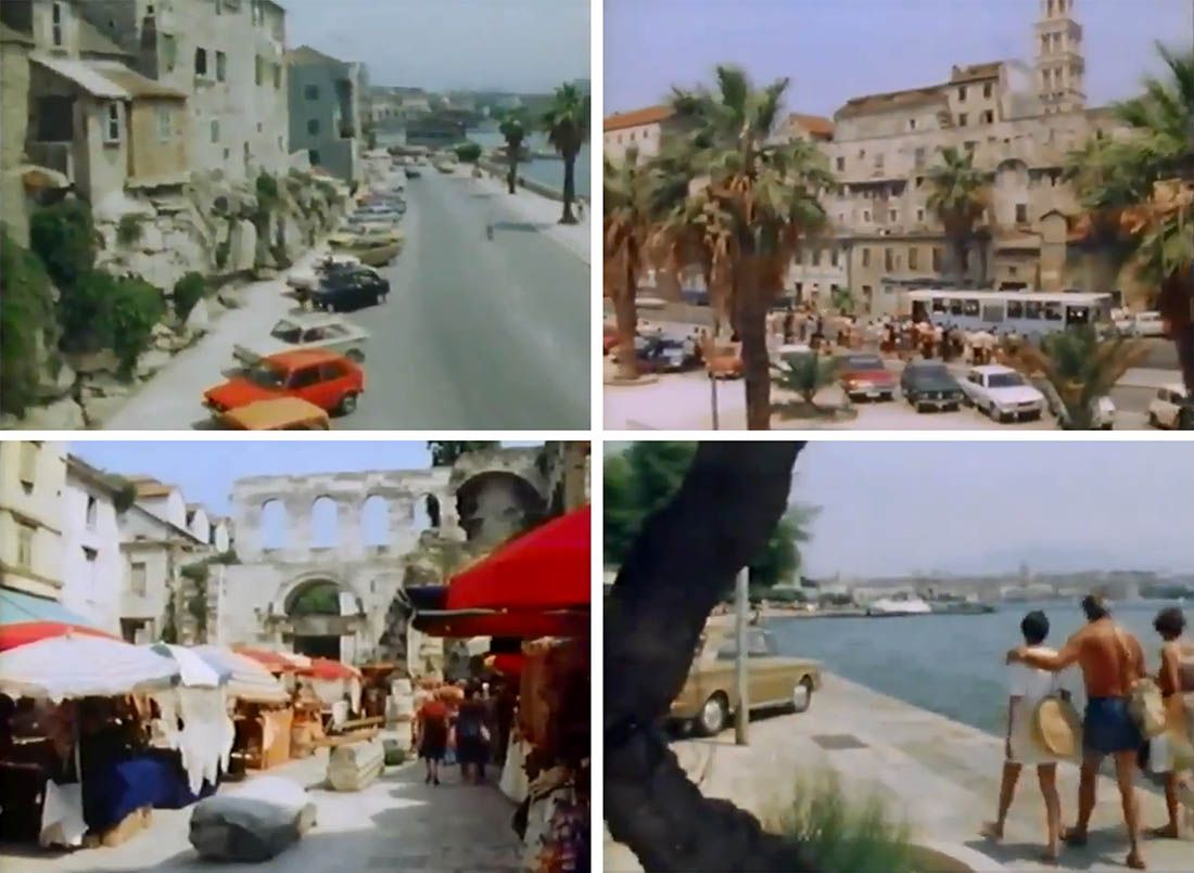 VIDEO Pogledajte kako je grad pod Marjanom izgledao prije 40 godina