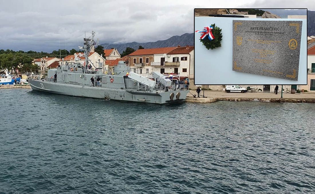 Trajektno pristanište u Sućurju nazvat će se po Anti Franičeviću, poginulom pripadniku HRM-a