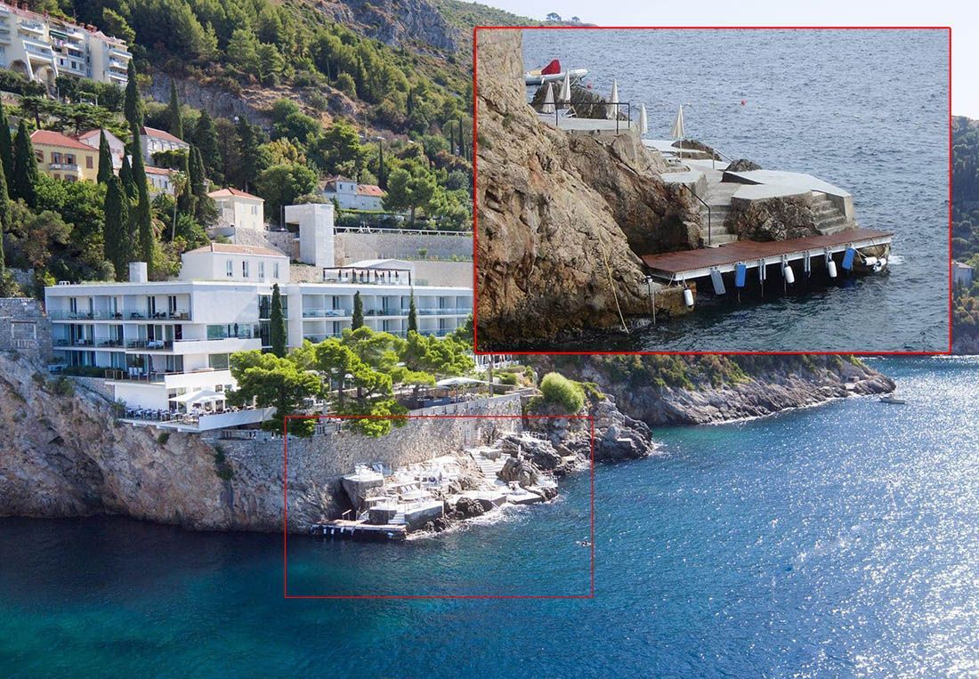 OPASAN PRESEDAN U DUBROVNIKU Je li protuzakonito odobrena gradnja privatnog mula ispred Vile Dubrovnik?