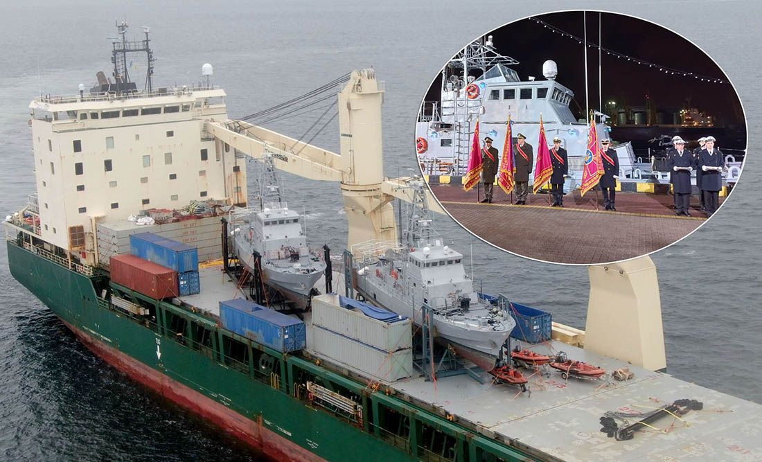 FOTO Ukrajina dobila ophodne brodove od američke obalne straže