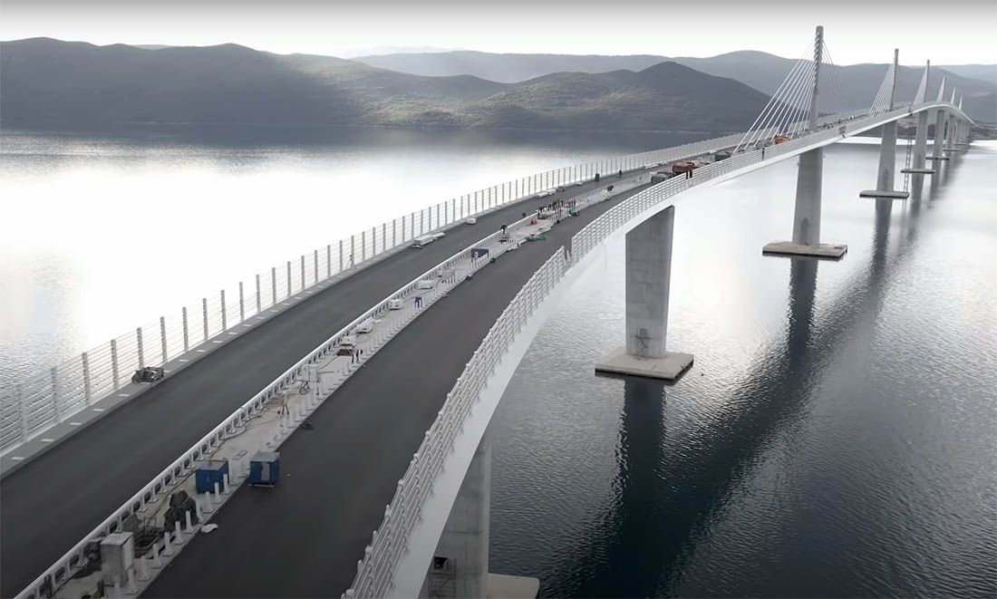 GOTOVI RADOVI NA PELJEŠKOM MOSTU! Započeo tehnički pregled