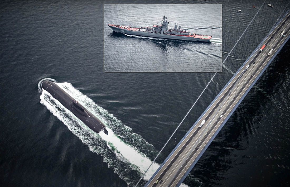 STRAH OD RUSKE INVAZIJE Ruski brodovi u Baltičkom moru, Švedska i Danska šalju vojsku