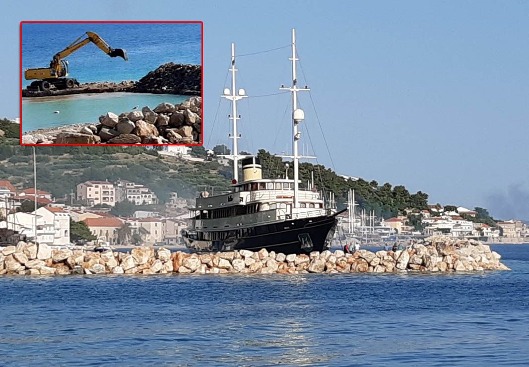 TURISTIČKO PRIVEZIŠTE U DUGOM RATU Uređenje obale ili ozakonjenje bespravnog nasipavanja?