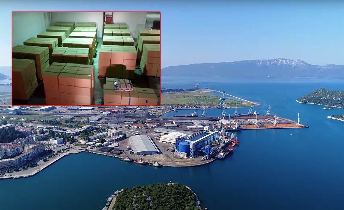 PLOČE Zaplijenjen još jedan kontejner s prošvercanim cigaretama iz Dubaija