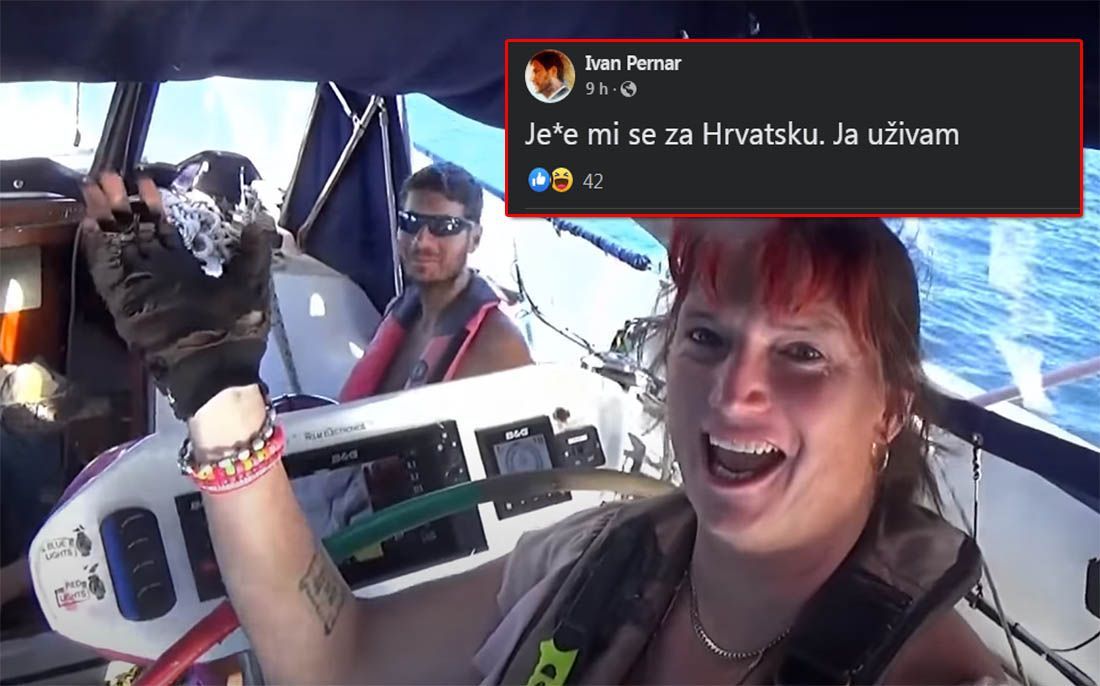 Skiperica izbacila Pernara s jedrilice: “Osim što nema mornarske krvi u sebi, on je rasist i sociopat!”
