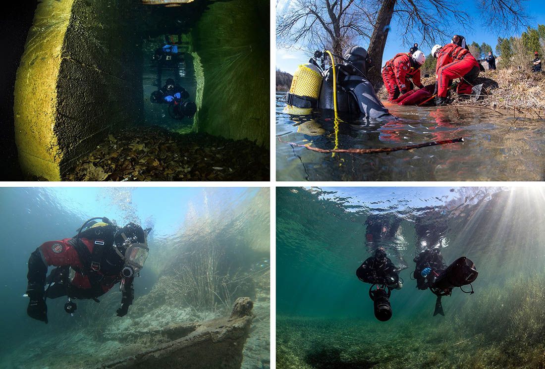 FOTO Predstavljena novoformirana specijalistička ronilačka skupina modula za spašavanje na vodi DIP CZ
