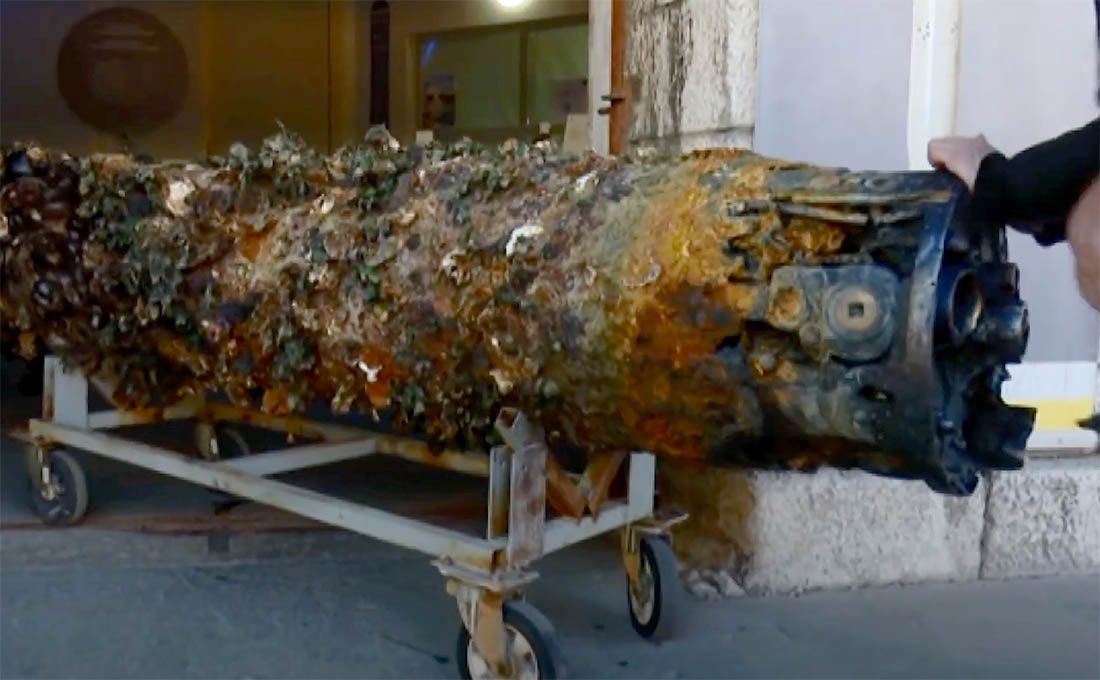 Iz mora u istarskom akvatoriju izvučen torpedo napravljen u Rijeci između dva rata