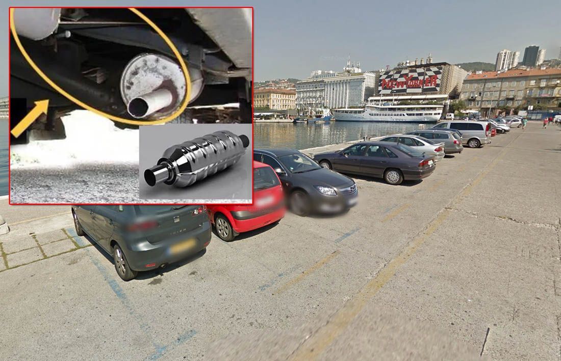 Lopovi na riječkom području masovno čupaju katalizatore s vozila – Trojica uhvaćena