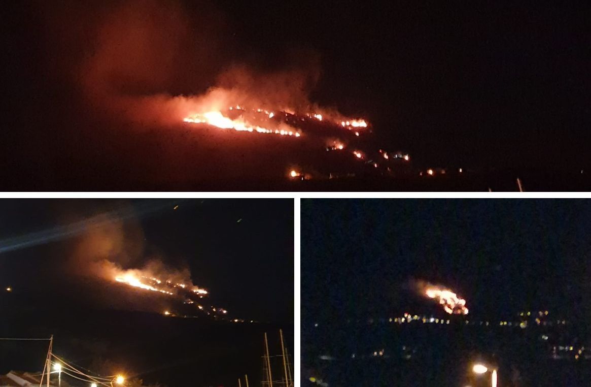 Veliki požar na nepristupačnom terenu kod Omiša