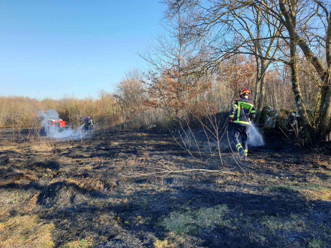 U požaru kod Rovinja izgorjela i kamp prikolica