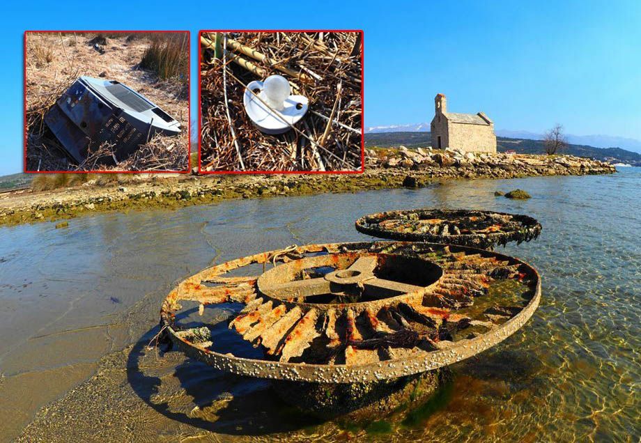 FOTO: TUŽNA STRANA POSEDARJA Oseka otkrila što se skriva na dnu mora