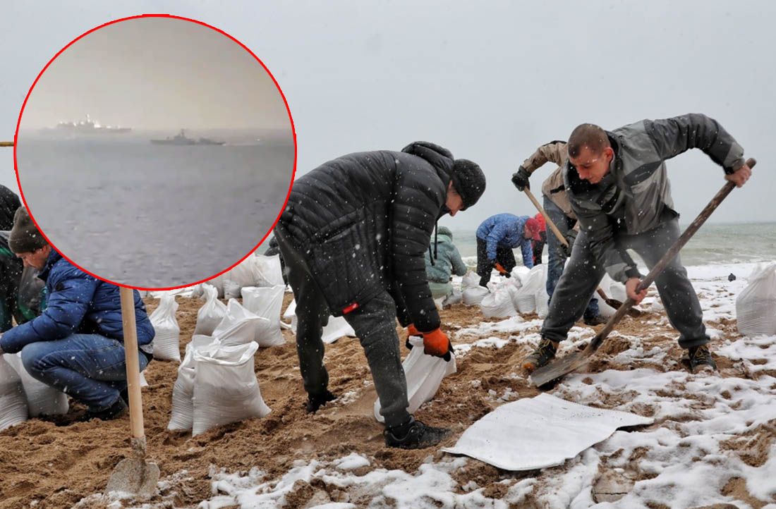 Građani ukrajinskog lučkog grada Odese pripremaju se za napad ruske vojske