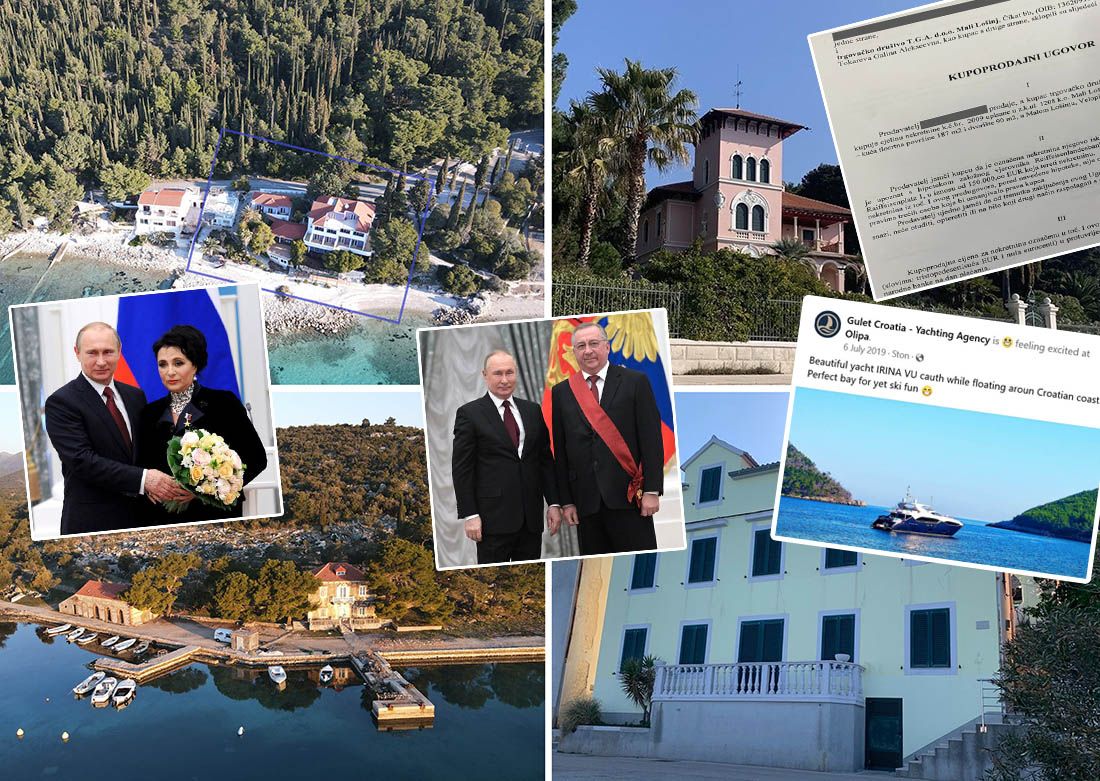 Ovo je imovina ljudi bliskih Putinu u Hrvatskoj!