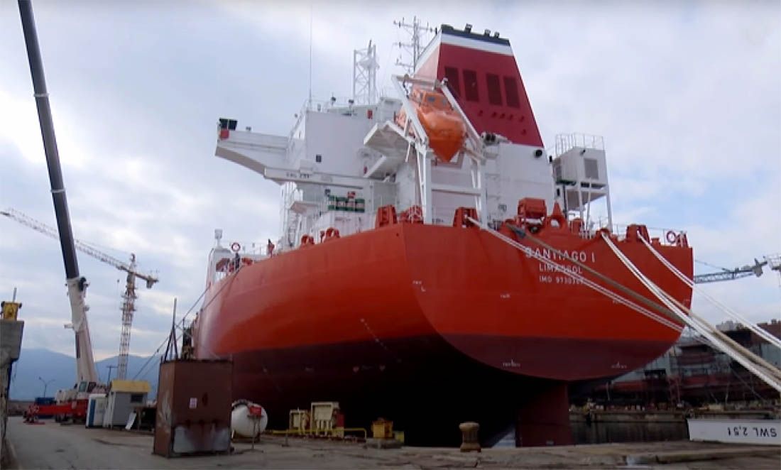 VIDEO U 3. Maju isporučen tanker „Santiago I“ za španjolskog naručitelja