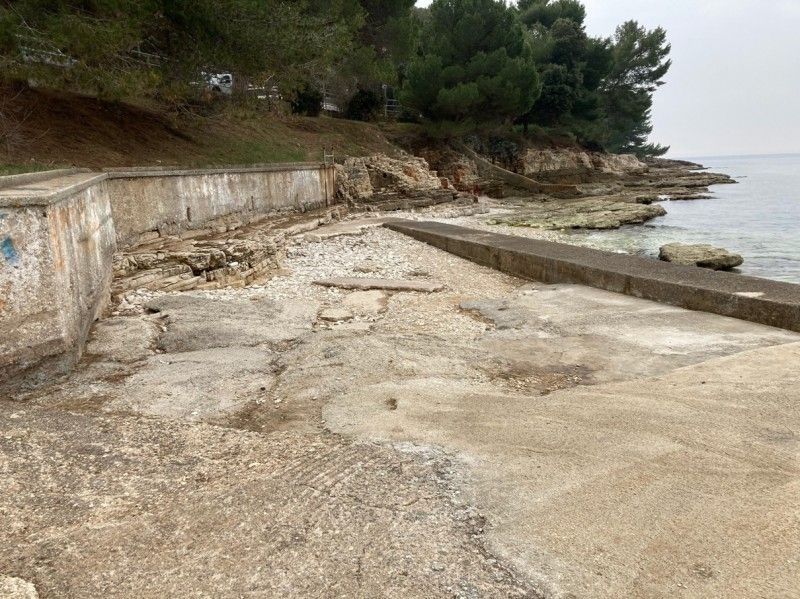 Puljani šokirani betonizacijom nekad prirodne plaže