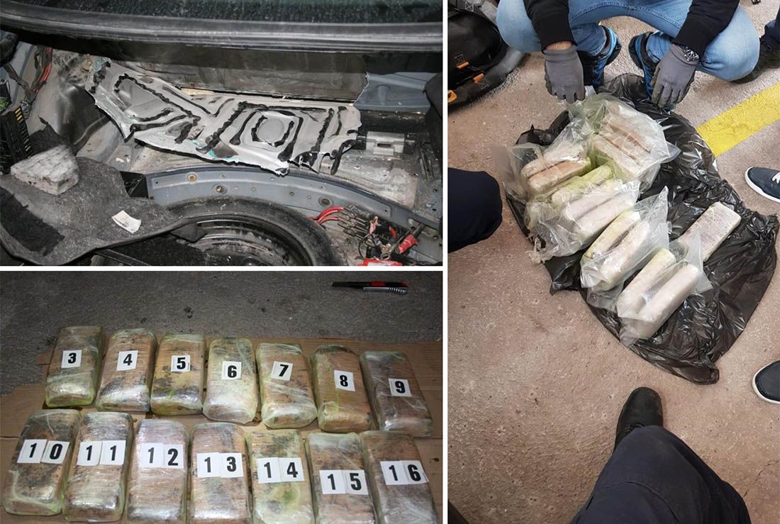 Albancu heroin pronađen u posebno izrađenom bunkeru koji se nalazio u stražnjem dijelu vozila