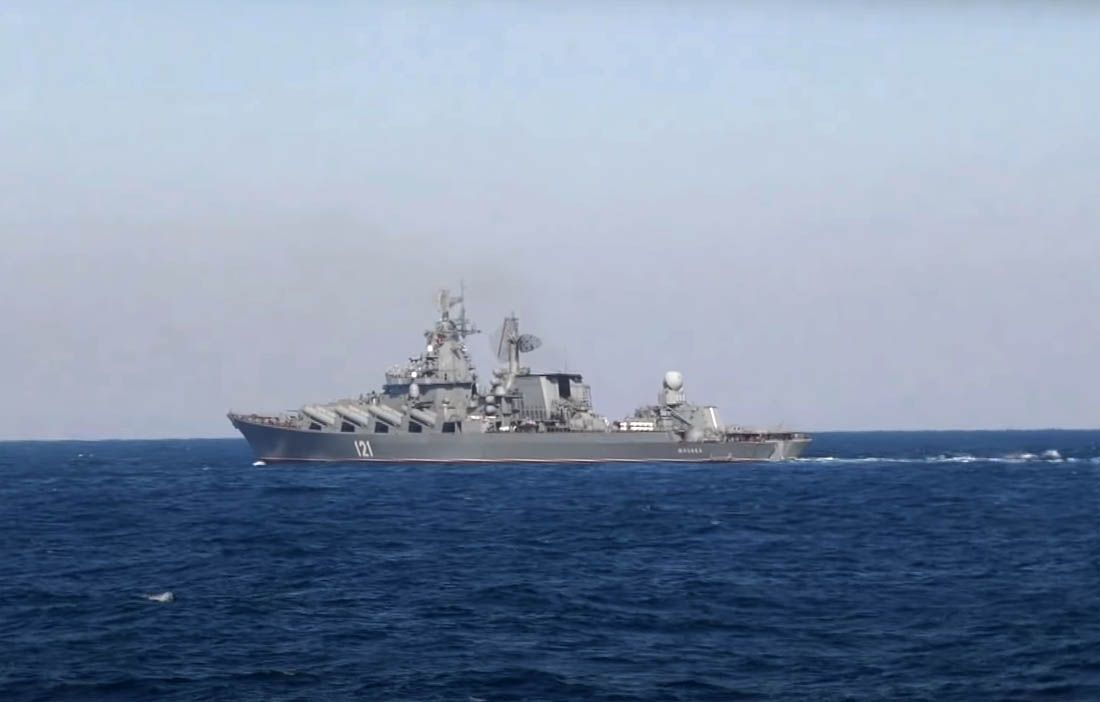 Uništena “Moskva”, glavni brod ruske Crnomorske flote