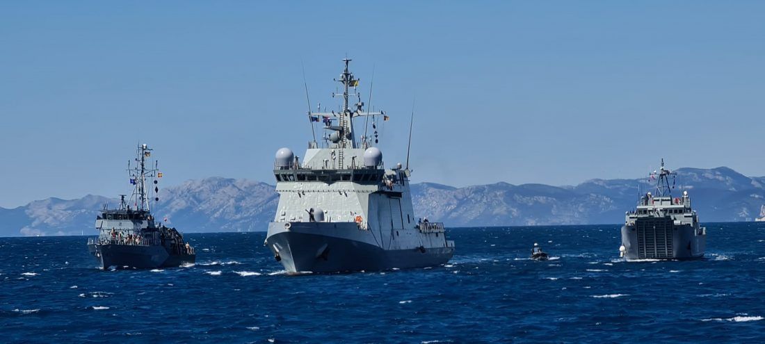 FOTO Posjet skupine NATO brodova SNMCMG-2 Hrvatskoj ratnoj mornarici i gradu Dubrovniku