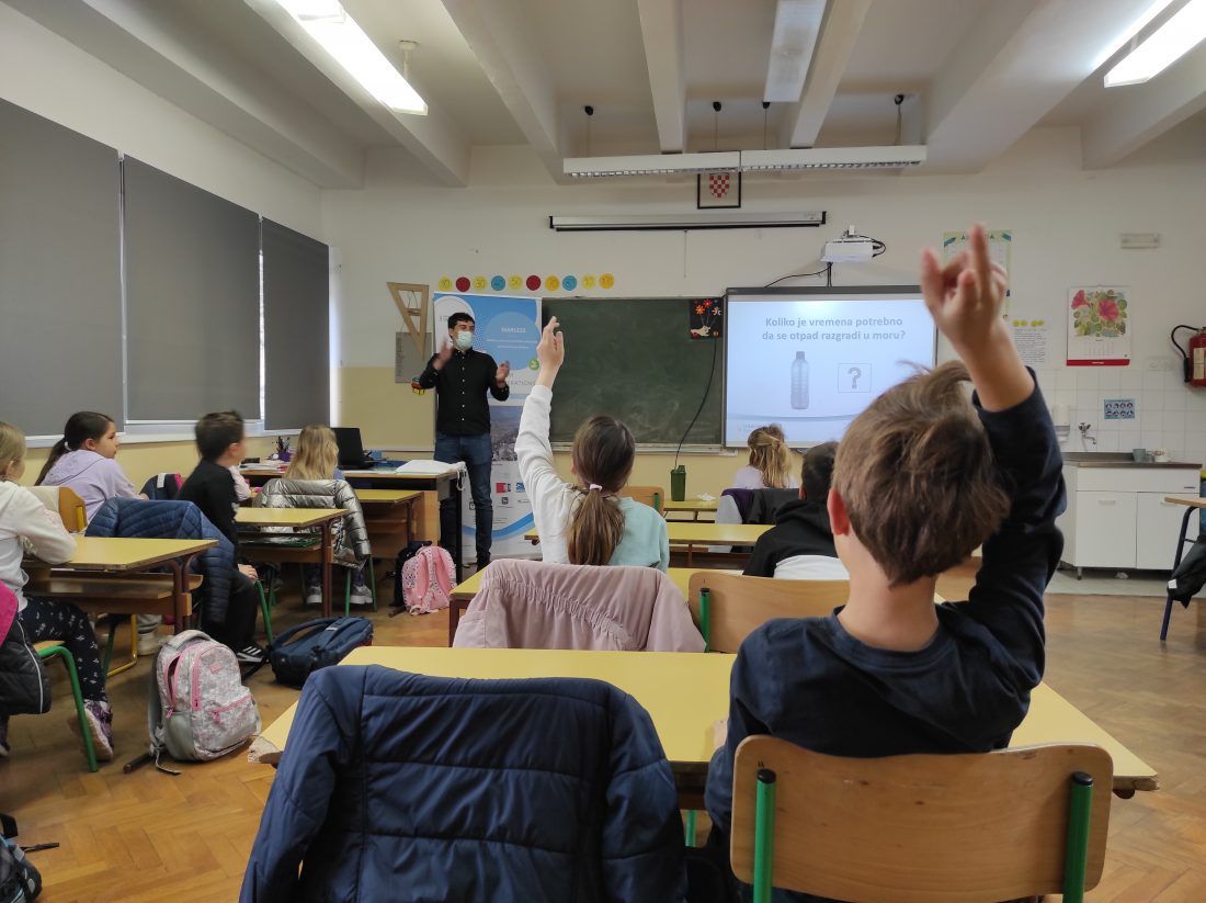 Održan niz radionica o morskom otpadu za istarske mališane