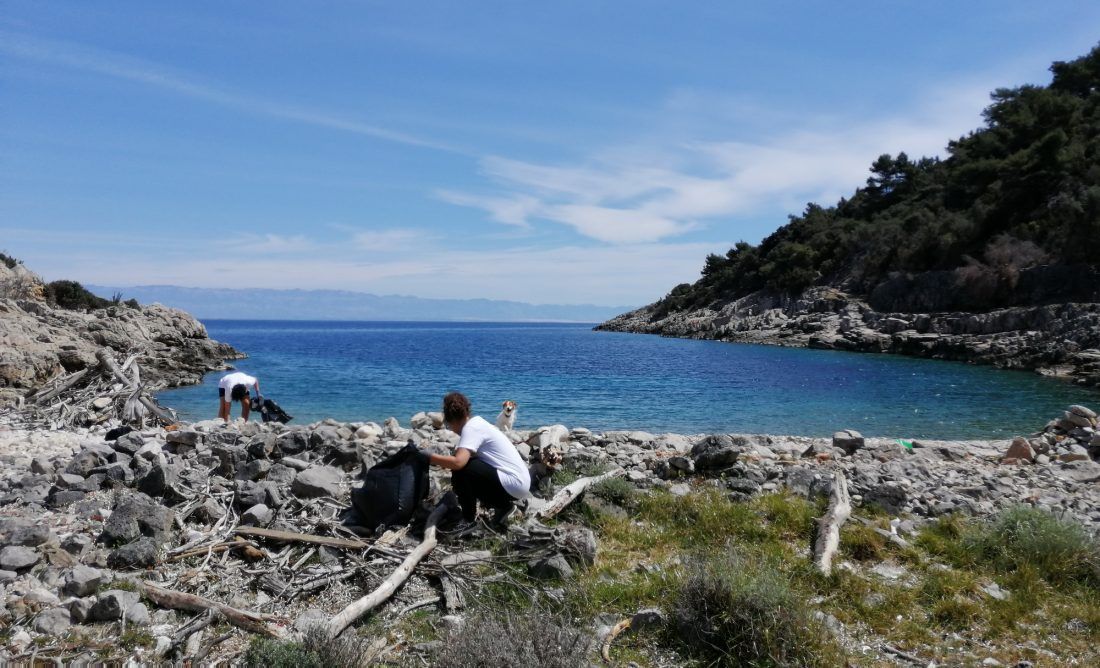 Eko akcija na Lošinju: „More zna, otok pamti“