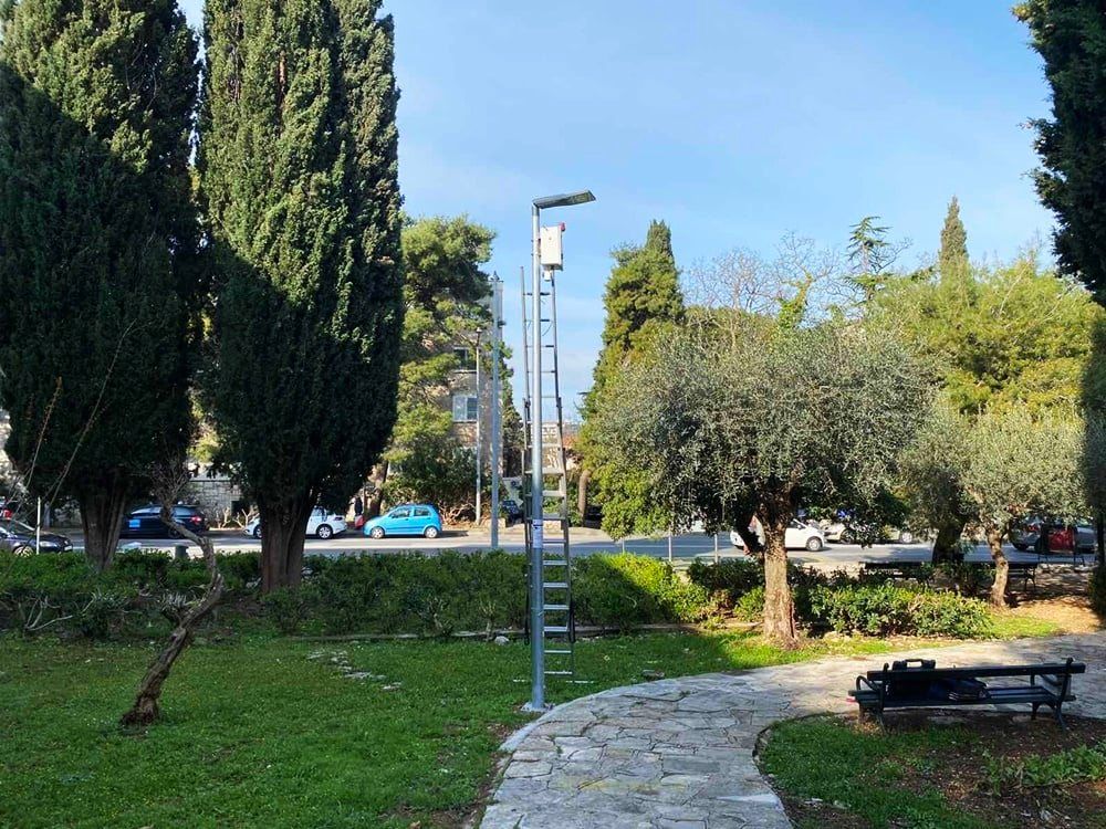 U park postavili kamere da bi se riješili bučnih posjetitelja